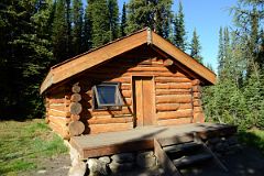 11 Outside Our Naiset Cabin Near Lake Magog At Mount Assiniboine.jpg